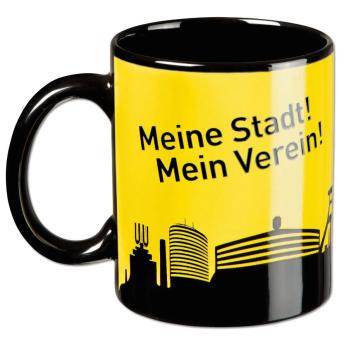 Borussia Dortmund - Zaubertasse mit Skyline
